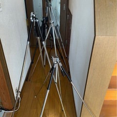 カメラ　カメラ三脚　ビデオ三脚　セット売りの画像