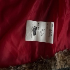 ヒョウ柄コート　90の画像