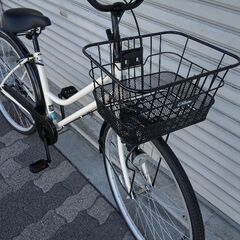 Cream[クリーム]26吋 ファミリーサイクル シングル/クリームの画像