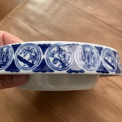 レトロな灰皿　松竹梅の画像