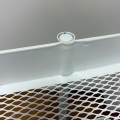 【譲渡予定者決定済】ニトリ　スチールワゴン トロリ　コンパクトタイプ　ホワイトの画像