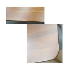 フラットヒーターテーブル 家具調こたつ 幅120㎝ 高さ38㎝ 天然木 2015年製 折りたたみタイプ 座卓 西岡店の画像