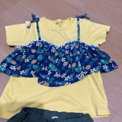 女の子　夏服　子供服　130 120の画像