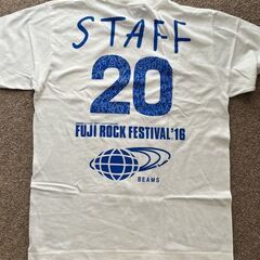 フジロック スタッフTシャツ　2枚組　Ⅼサイズ　BEAMS　2022　2016の画像