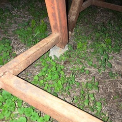 鉄　ウマ　作業台　2つセット　大工道具　軽量の画像