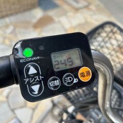 🌈極容量16Ah ！パナソニック　 Panasonic 電動自転車　電動アシスト自転車　中古 11165の画像