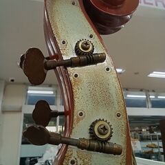 リユースのサカイ栃木店★ジモティ割あり★ Cremona コントラバス※ジャンク品※ キャメル W70×D31×H184 クリーニング済み TC11614の画像