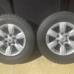 150系プラド　タイヤとホイールセット　美品の画像