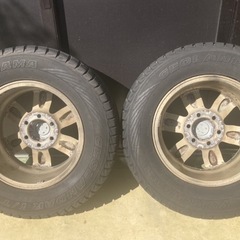 150系プラド　タイヤとホイールセット　美品の画像
