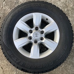 150系プラド　タイヤとホイールセット　美品の画像