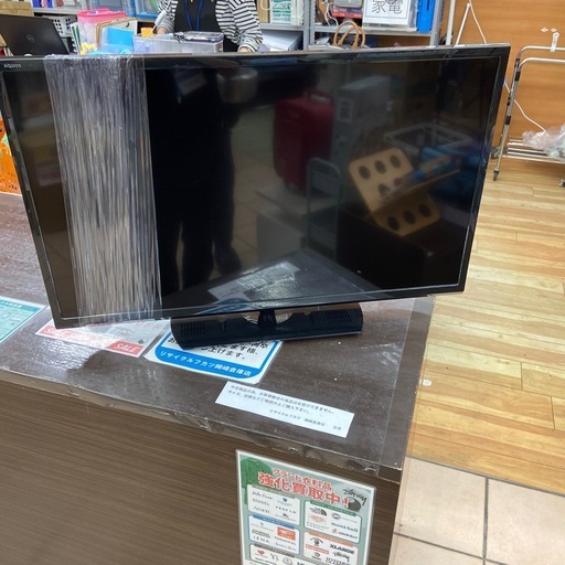 SHARP 32型液晶テレビ【リサイクルフカツ岡崎倉庫店】251116SM-7