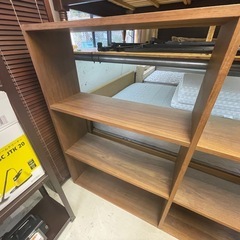 【リサイクルサービス八光】幅200㎝　無印良品　スタッキングシェルフの画像