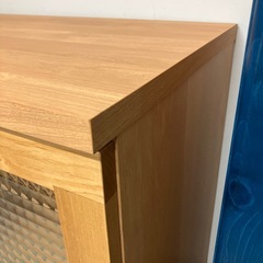 ロ2511-378 木製キャビネット 中古美品 5段の画像