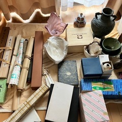 【アラカルト】掛軸・花瓶・着物・和食器・その他色々の画像