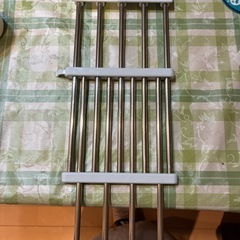 水切りラック　伸縮の画像