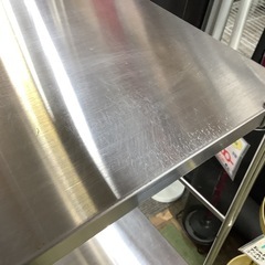 【リサイクルサービス八光】幅84cm　無印良品　ステンレスユニットシェルフの画像