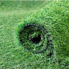 【新品】人工芝 ロール  0.5mx10m リアル感 芝丈40mm 高耐久 透水タイプ 防草シート の画像