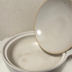 ニトリ　土鍋8号（25センチ）の画像