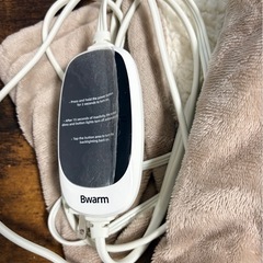 電気毛布　Bwarm  オートミール　140x80cm 　Bwarm の画像