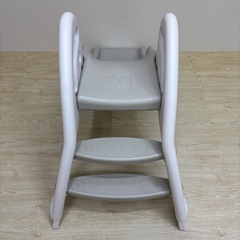 遊具　すべり台　滑り台　ホワイト　グレーの画像