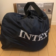 INTEX エアーベッド シングルサイズの画像
