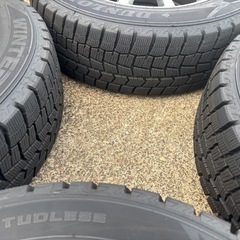 カローラ等185/65R15スタッドレスタイヤ アルミ付き4本セット 冬用の画像