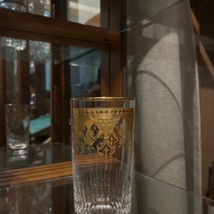 美品バカラ baccarat プレステージ 24金彩 ハイボールグラス 極上品 1客の画像