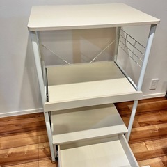 ニトリ レンジラック(バリオ 60 WH)の画像