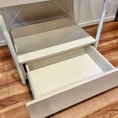 ニトリ レンジラック(バリオ 60 WH)の画像