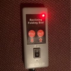 【動作確認済】キャスター付き折りたたみ電動リクライニングベッドの画像