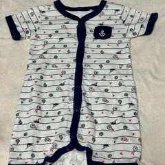 マリンルック　ベビー服　2点セットの画像