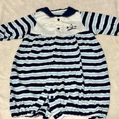 マリンルック　ベビー服　2点セットの画像