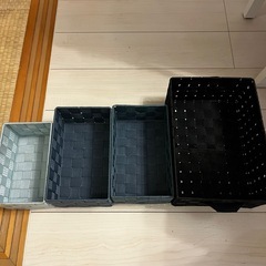 カゴ4個セットの画像