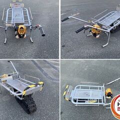 【久留米】【引き取り限定】【中古品】マキタ RKI-81E4F 運搬車 Rabbit くろ助 最大積載重量:80kg 燃料:ガソリン ※配送不可の画像