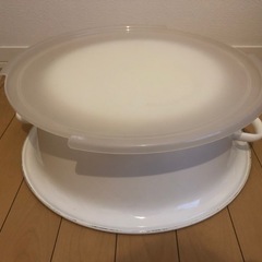 野田琺瑯  たらい   40cmの画像