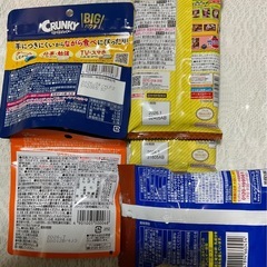 チョコレート菓子　米菓　クッキー　クラッカー　　　　　の画像