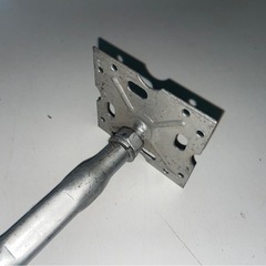 KOMERI　コメリ　鋼製束L　KMR-3553　支え　現場　大工　4点セット　350〜530㎜　中古　①の画像