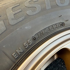 値段交渉OK　ハイエース　スタッドレス　タイヤ　ホイール　セット　エンケイ　ブリザックの画像