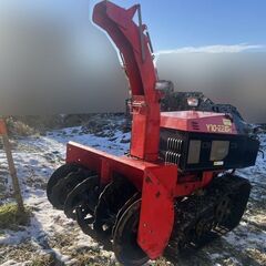 ヤナセ除雪機 Y10-22Gs 22馬力 実動 ゴムクローラー新品の画像