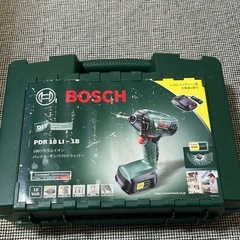 【取り引き決定しました】BOSCH インパクトドライバー(18V  1.5A)の画像