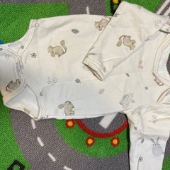 裏起毛セットアップ　9-12mの画像