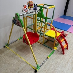 アンパンマン　ジャングルジム　ブランコ　鉄棒　すべり台の画像