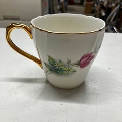 H2511-384 BON・ROI 花柄カップ キズあり 中古の画像