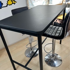 値下げしましたテーブル椅子セットの画像