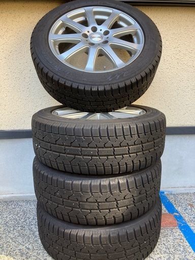 17インチアルミホイル&スタッドレスセット