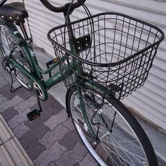 SOUTHERN PORT[サザンポート]26吋 ファッションファミリーサイクル 外装6段/グリーンの画像