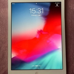 Apple iPad Air A1475 シルバー 本体の画像