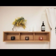 無印壁付可能棚の画像