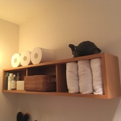 無印壁付可能棚の画像