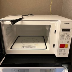 ELSONIC フラットタイプ電子レンジ（型番：ECG-FMW003）の画像
